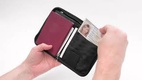 Компактный кошелек-чехол для денег и документов. Tatonka Travel Zip M RFID