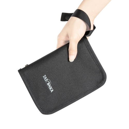 Компактный кошелек-чехол для денег и документов. Tatonka Travel Zip M RFID